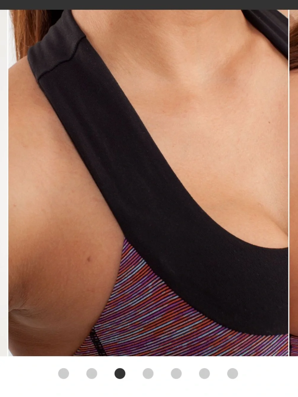 Lululemon Scoop Neck Tank Wee Are From Space Black March Multi/Black